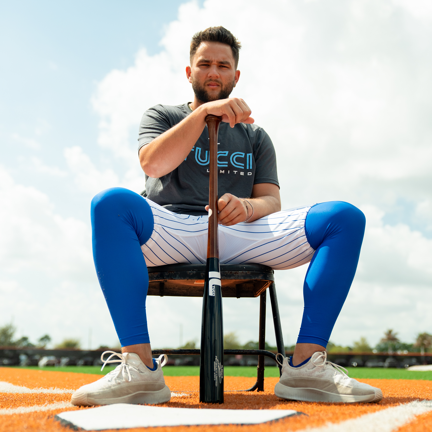BO BICHETTE SIGNATURE MODEL PRO SELECT LIMITED WOOD BAT – BLACK/SUNSET BRONZE